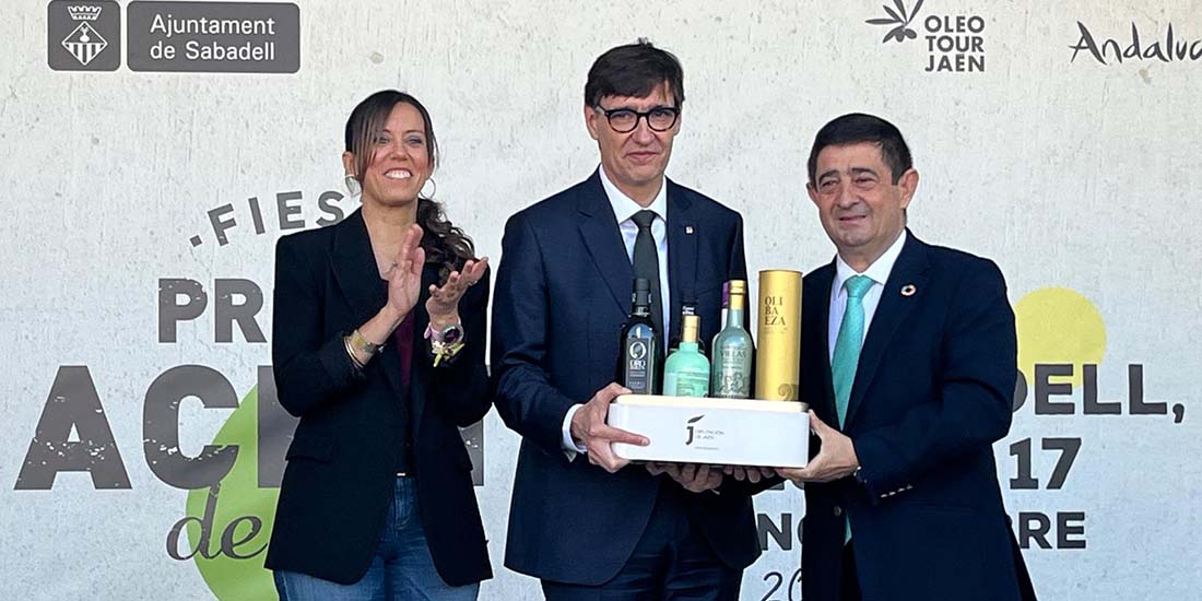 El President de la Generalitat de Catalunya asiste a la clausura de la Fiesta del Primer Aceite de Jaén en Sabadell