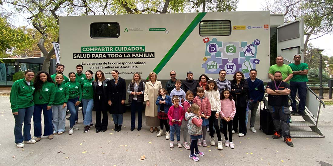 Arranca la Caravana de la Corresponsabilidad en los Cuidados de Salud en Jaén