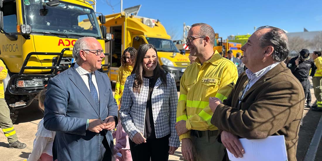 La Junta celebra en Jaén el Día Europeo del 112 mostrando los recursos de la Agencia de Emergencias de Andalucía